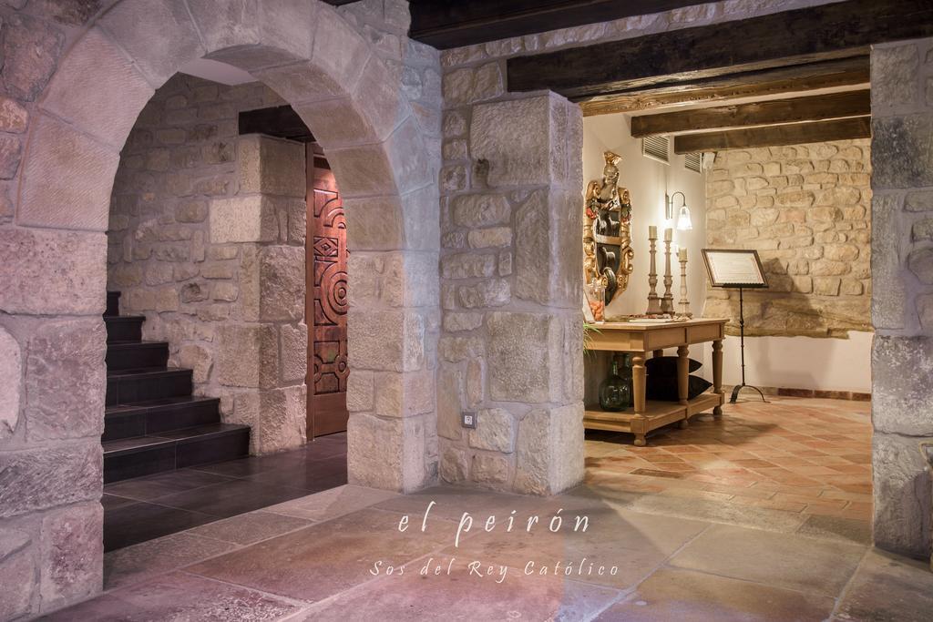 El Peiron Hotel Sos del Rey Católico Kültér fotó